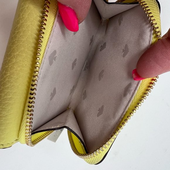 New without tags - Kate Spade Leila Small Leather Trifold Continental Wallet - Picture 5 of 5